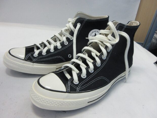 コンバース　Converse Chuck 70 high-top canvas trainers Black　スニーカー