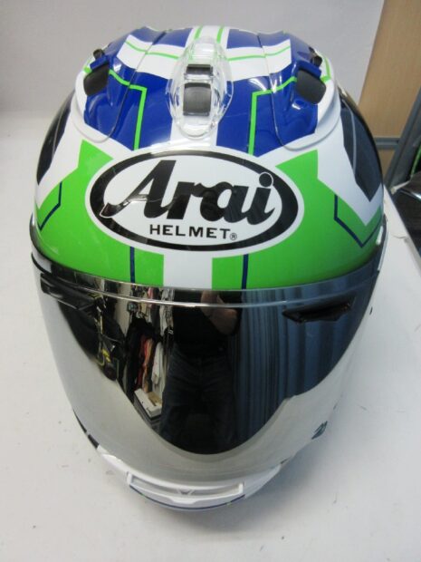 アライ　Arai RX-7X REA SB2 GRN ジョナサン・レイ NINJA 40th カワサキプラザ限定