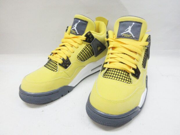ナイキ NIKE GS AIR JORDAN 4 TOUR YELLOW エア ジョーダン 4 レトロ 408452-700 スニーカー