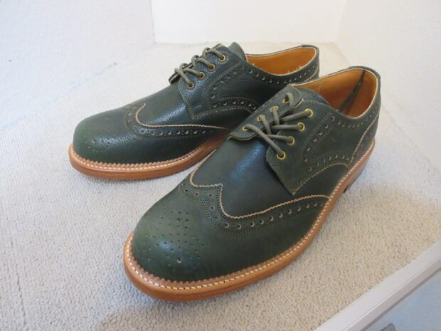 ジェラード　JELADO Harlem JRS-1004 FOREST GREEN ウイングチップシューズ