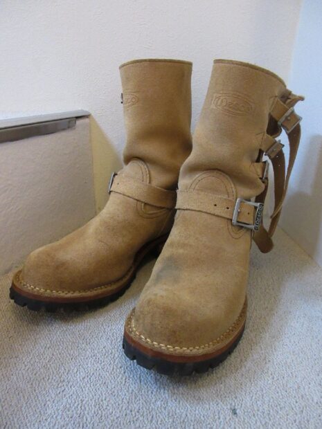 ウエスコ Wesco BOSS カスタムボス エンジニアブーツ ラフアウト スエード