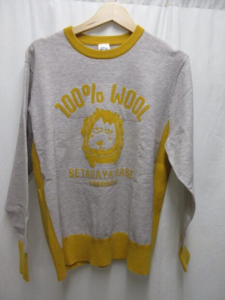 世田谷ベース　SETAGAYA BASE 100％WOOL　スウェット