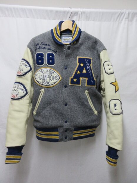 ホワイツビル Whitesville Letterman FOOTBALL AAA LEAGUE CHAMPION 1986 Award Jacket