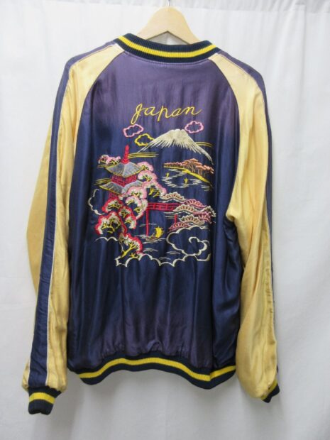 テーラー東洋　リバーシブル エイジングモデルスカジャケット　ROARING TIGERxLAND SCAPE TT15176