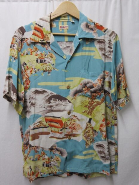 サンサーフ　SunSurf SS34463 PILGRIM TO KYOTO　アロハシャツ