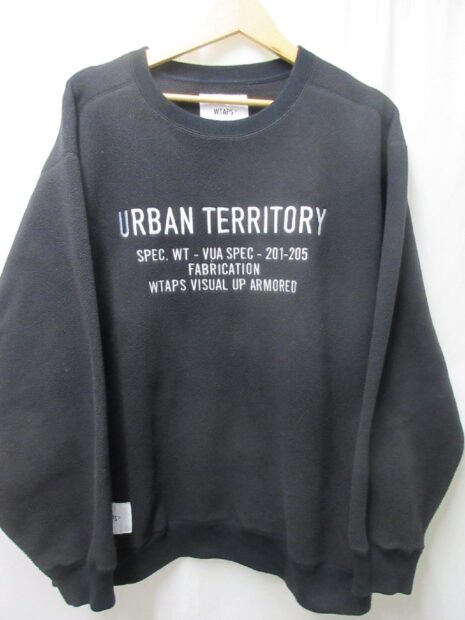 ダブルタップス　WTAPS CRUCIBLE CREW NECK FLEECE　