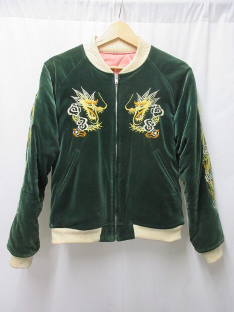 フラッドヘッド　リバーシブルスカジャン