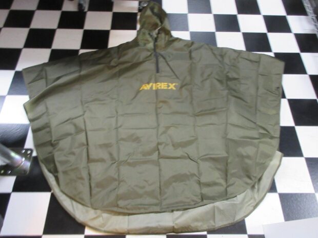 AVIREX Military Camp ノベルティ ポンチョ
