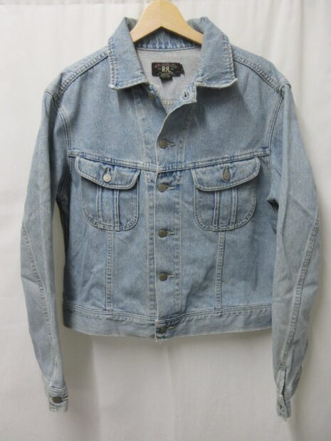90s ヴィンテージ RRL ダブルアールエル 初期 三ツ星タグ USA製 デニムジャケット