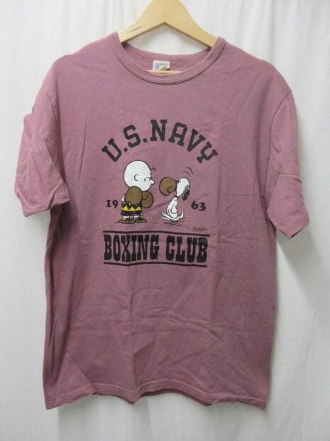 バズリクソンズ　BUZZ RICKSON'S × PEANUTS スヌーピーチャーリー・ブラウン　Tシャツ